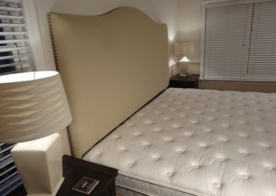 Extra wide bed with Headboard