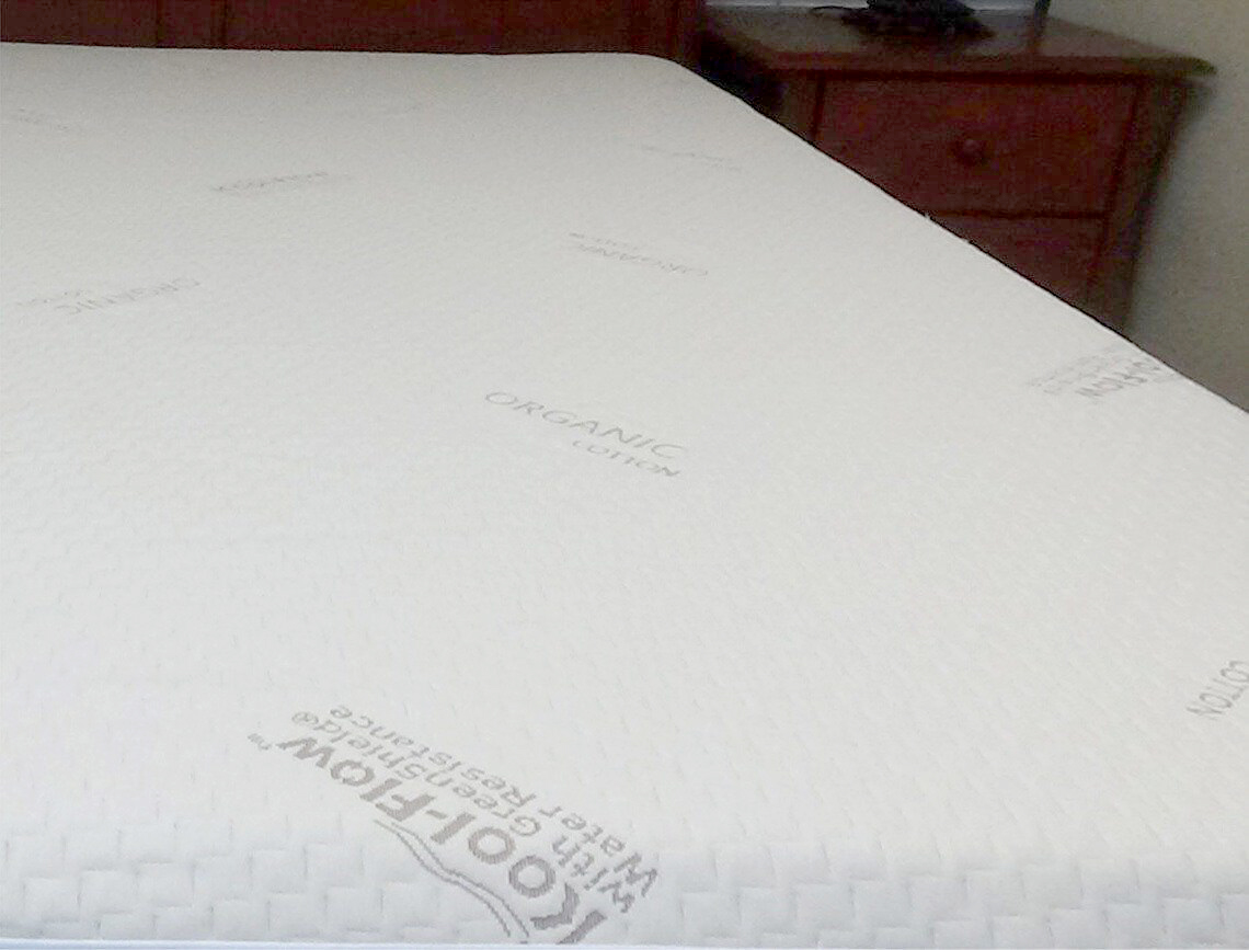 Kool-Flow® Organic Cotton Memory Foam Mattress Protector – Relief Mart