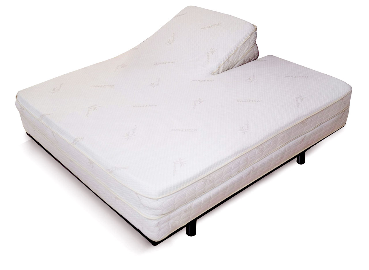 adjustable split king-size mattress