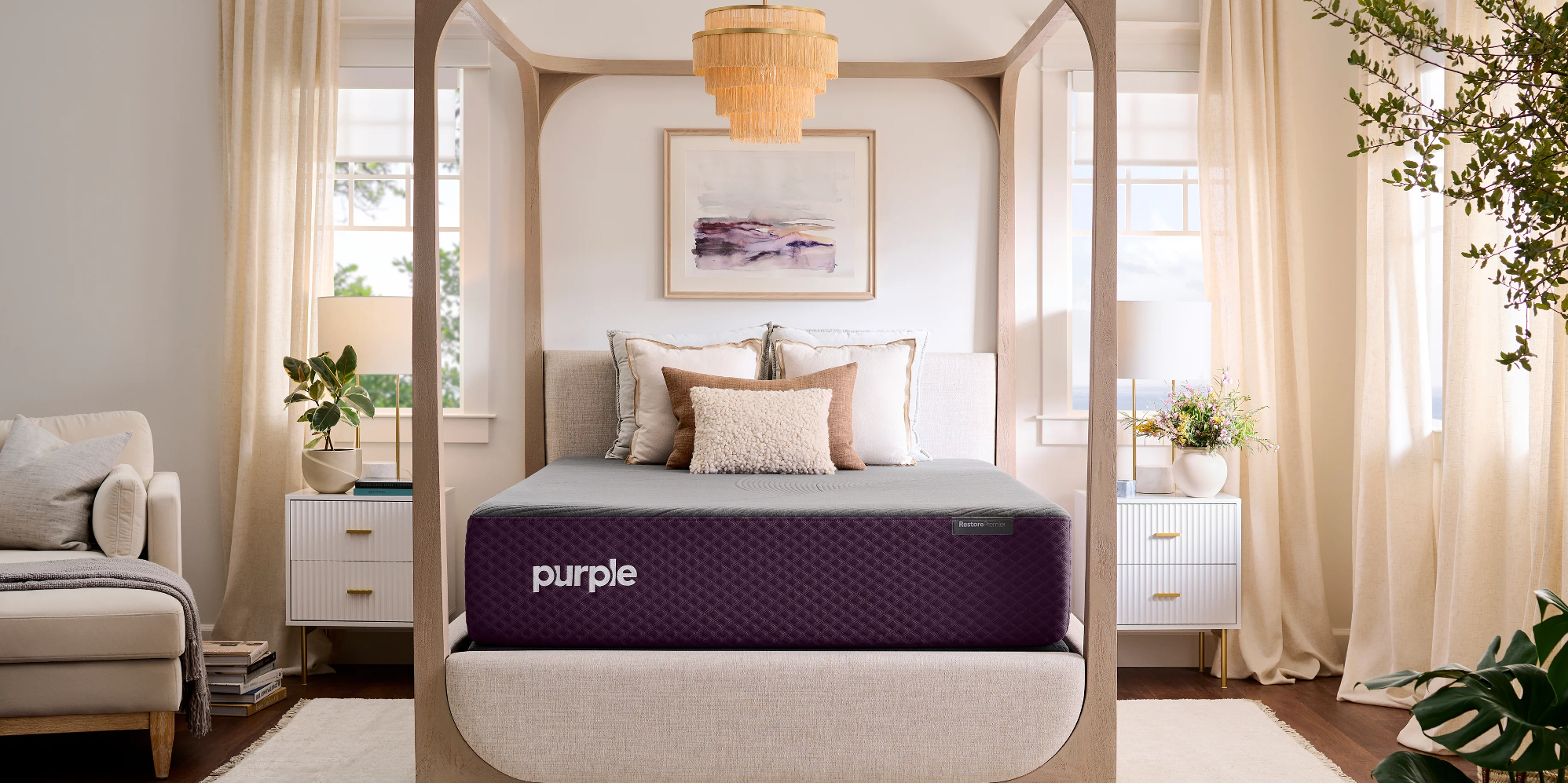The Purple Restore Premier Mattress sale at Ultrabed in Agoura Hills ca
