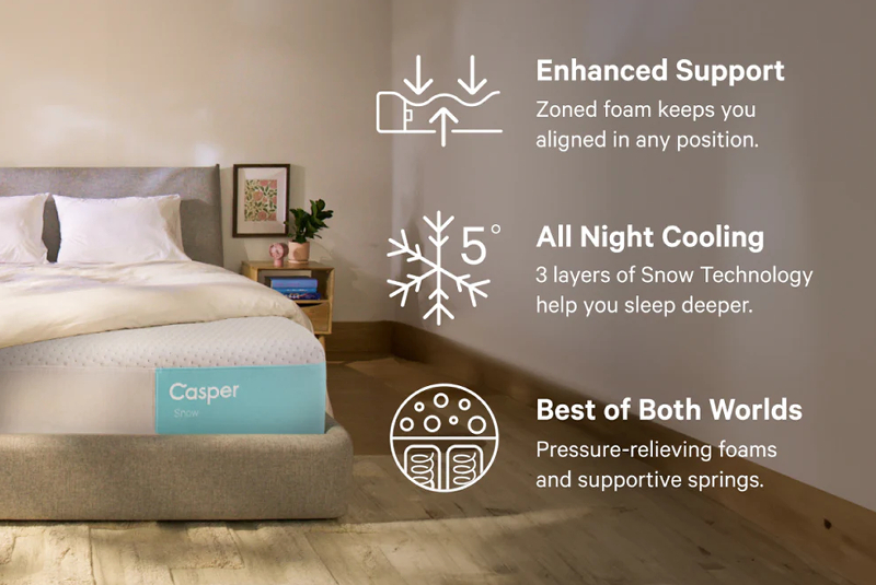 Casper Snow Mattress Sale